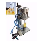 Masina de sertizare a capacelor pentru sticlele de parfum